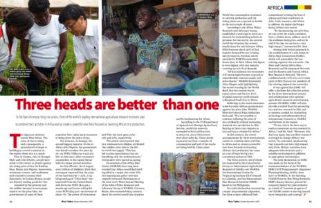 Africa A woman sells rice in Cotonou, Benin. R. Raman (3)