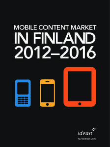 MOBILE CONTENT MARKET  IN FINLAND