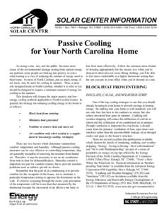 Heating /  ventilating /  and air conditioning / Low-energy building / Sustainable building / Heat transfer / Energy conservation / Passive cooling / Passive solar building design / Solar chimney / Building insulation / Architecture / Sustainability / Environment