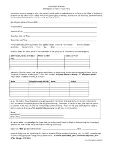 Microsoft Word - Form 5B, Notification of Travel Form.doc