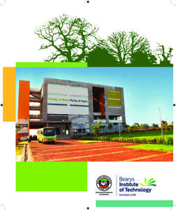 MANGALORE  Our Vision To be a world-class engineering institution, nurture leaders in every field of technology and