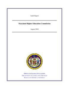 Maryland Higher Education Commission