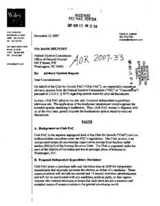 Politics / Disclaimer / Tort law / Political action committee / Independent expenditure / Federal Election Commission v. Wisconsin Right to Life /  Inc. / Television advertisement / Club for Growth / Law / Federal Election Commission / Politics of the United States