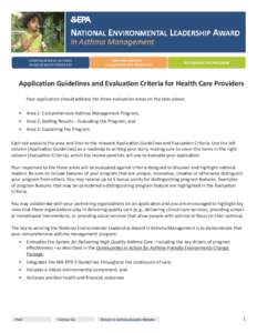 COMPREHENSIVE ASTHMA MANAGEMENT PROGRAM GETTING RESULTS − EVALUATING THE PROGRAM