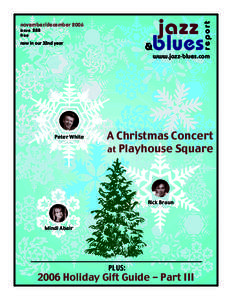 report  jazz &blues  november/december 2006