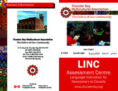 LINC / Learning Enrichment Foundation / Minicomputers / English-language education / Language Instruction for Newcomers to Canada