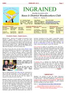 KDWC  FEBRUARY 2014 Page 1