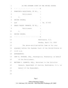 01-455, Franconia Associates v. United States[removed])