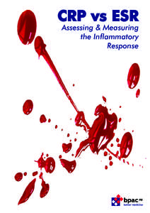 CRP vs ESR Assessing & Measuring the Inflammatory Response  bpac nz