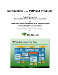 Introduction to the PMPlan Products_112010