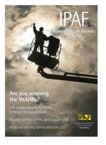 IPAF  Powered Access Review[removed]Are you winning