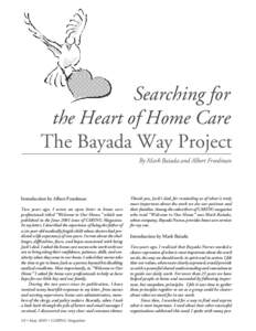 Searching for the heart of home care