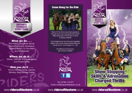 Riders of the Storm Leaflet July2013small
