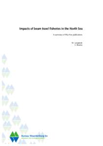 Impacts of beam trawl fisheries in the North Sea A summary of fifty-five publications W. Lengkeek S. Bouma