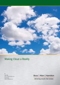 Making Cloud a Reality  by Chris Ellis  Keith Beatty