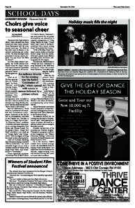 Page 28  December 25, 2014 CONCERT REVIEW