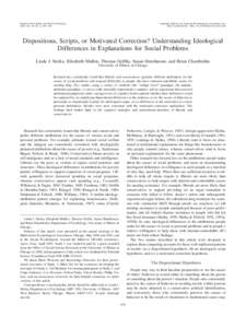 Journal of Personality and Social Psychology 2002, Vol. 83, No. 2, 470 – 487 Copyright 2002 by the American Psychological Association, Inc/$5.00 DOI: 