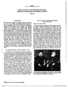 Chartered companies / Netherlands / Novaya Zemlya / Barents Sea / Willem Barentsz / Dutch Empire / Noordsche Compagnie / Nova Zembla / Joris Carolus / Exploration / Whaling in the Netherlands / History of the Netherlands