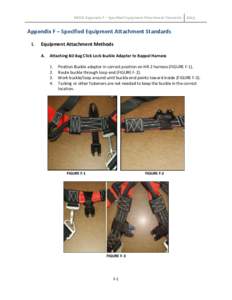 NROG Appendix F – Specified Equipment Attachment Standards  Appendix F – Specified Equipment Attachment Standards I.  Equipment Attachment Methods