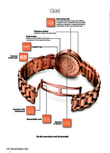 Gold Swiss assay mark Every watch-case made of gold, silver, platinum or palladium sold in Switzerland has to be officially assayed and hallmarked. A single official hallmark was adopted in 1995 – the St. Bernard head.