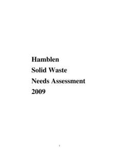 Hamblen Solid Waste Needs Assessment[removed]