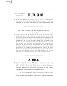 I  113TH CONGRESS 1ST SESSION  H. R. 310