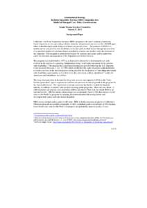 Federal assistance in the United States / Healthcare reform in the United States / Presidency of Lyndon B. Johnson / Healthcare / Medi-Cal / Medicaid / Olmstead v. L.C. / Home care / Nursing home / Medicine / Health / Geriatrics