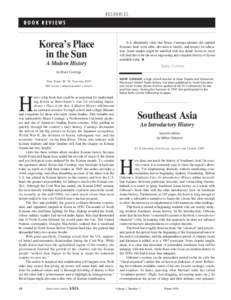 Southeast Asia: An Introductory History: Review