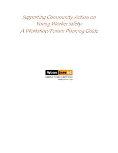 Supporting Community Action on Young Worker Safety, WorkSafeBC