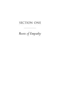 Life skills / Cognitive neuroscience / Mind / Cognitive science / Empathy / Behavioural sciences / Giving / Emotional literacy / Sympathy / Social psychology / Emotions / Roots of Empathy