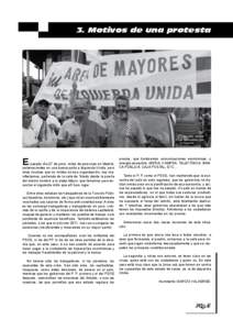3. Motivos de una protesta  Gordillo alcalde de Marinaleda con los Mayores.