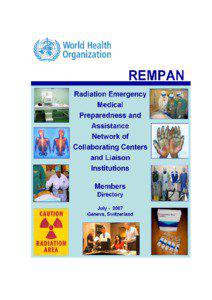 WHO-REMPAN DIRECTORY -as of JULY[removed]Collaborating Centers