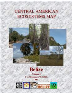 CENTRAL CENTRAL AMERICAN AMERICAN ECOSYSTEMS ECOSYSTEMS MAP MAP