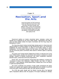 Recreation, Sport and the Arts