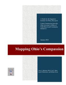 A Study by the Sagamore Institute for Policy Research Under Commission from the Ohio Governor’s Office of Faith-Based and Community Initiatives
