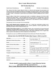 Microsoft Word - HCHS_Membership_form_2015.docx