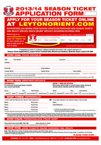 Ticket / Brisbane Road / Season ticket / Leyton Orient F.C. / Concessionary fares on the British railway network / Tickets / Legal writing / Writing