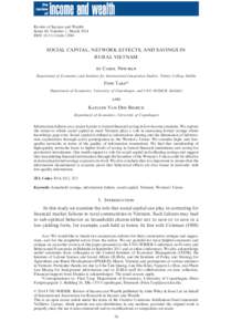 bs_bs_banner  Review of Income and Wealth Series 60, Number 1, March 2014 DOI: roiw.12061