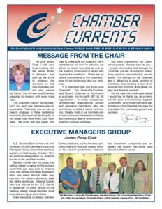 Official Quarterly Publication of the Crossville-Cumberland County Chamber of Commerce • 34 S. Main St. • Crossville, TN 38555 • [removed] • Fax[removed] • Oct. 2008 • Volume 26 • Number 4  MESSAGE F