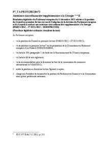 P7_TA-PROV[removed]Assistance macrofinancière supplémentaire à la Géorgie ***II Résolution législative du Parlement européen du 11 décembre 2012 relative à la position du Conseil en première lecture en vue de