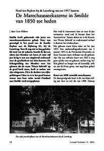 Pand van Popken bij de Leembrug was tot 1957 kazerne  De Marechausseekazerne in Smilde van 1850 tot heden | door Lute Hilberts Smilde heeft gedurende vele jaren een