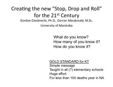 Stop Drop and Roll for 21st Century copy.pptx