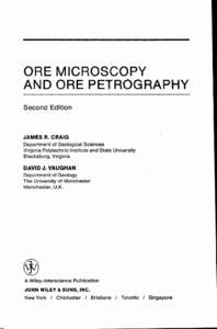 Ore / Skarn / Igneous rock / Paragenesis / Mineral / Porphyry copper deposit / Mining / Petrography / Ore genesis / Economic geology / Geology / Petrology