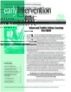 earlyIntervention ILLINOIS EARLY CHILDHOOD INTERVENTION CLEARINGHOUSE www.eiclearinghouse.org  IN THIS ISSUE: