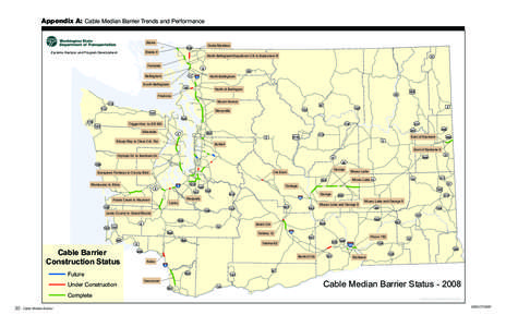 Appendix A: Cable Median Barrier Trends and Performance