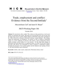 H i C N  Households in Conflict Network The Institute of Development Studies - at the University of Sussex - Falmer - Brighton - BN1 9RE www.hicn.org
