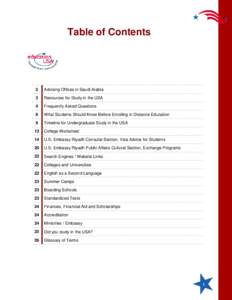 Table of Contents  2 Advising Offices in Saudi Arabia