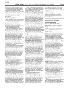 Federal Register / Vol. 77, No[removed]Tuesday, September 4, [removed]Notices using reference data associated with identifying corporate or legal entities. 7. A workable plan for financing the non-profit, cost-recovery-base