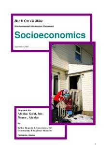 Rock Creek Mine Environmental Information Document Socioeconomics September 2005