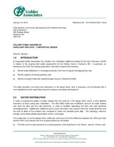 January 16, 2015  Reference NoL-Rev0 Toby Seward, Community Development and Protective Services City of Nanaimo